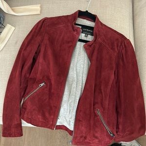 Maroon Lucky Brand sued jacket